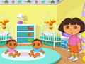 Dora's Playtime with the Twins